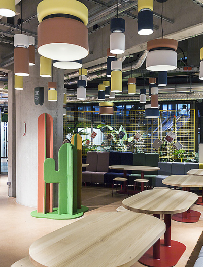 Kantini Foodmarket in Berlin von Studio Aisslinger