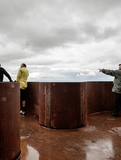 Wanderpfad Chemin des Carrières in Rosheim von Reiulf Ramstad Arkitekter