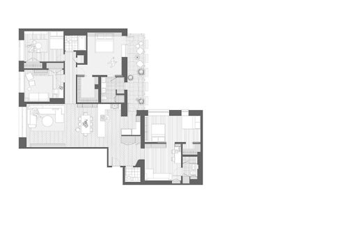Apartment in New York von Frederick Tang Architecture 10