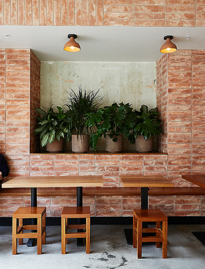Restaurant Loqui in Los Angeles von Wick Architecture und Land Design