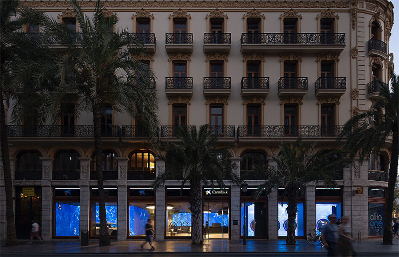 Caixa Bankfiliale in Valencia 01