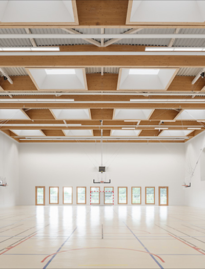 Sportzentrum in Villepreux von Joly & Loiret