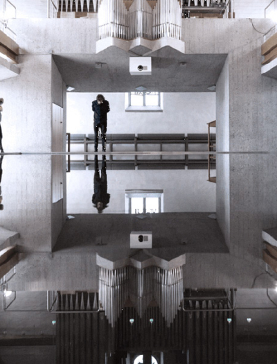 Temporäre Kunstinstallation in Bülach von studio komaba