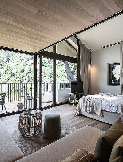 Apfelhotel Torgglerhof in Saltaus von noa* network of architecture