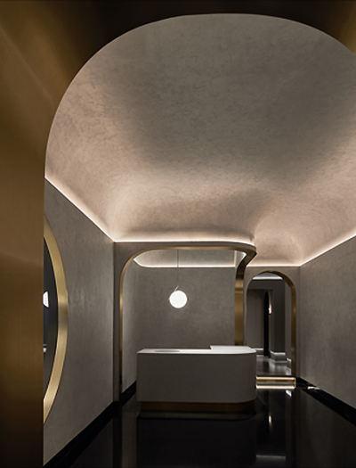 Massagestudio in Shanghai von Vermilion Zhou Design Group