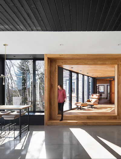 Chalet in Saint-Donat von ACDF Architecture
