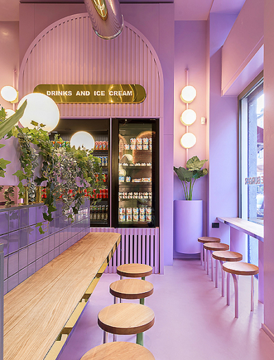 Restaurant in Mailand von Masquespacio