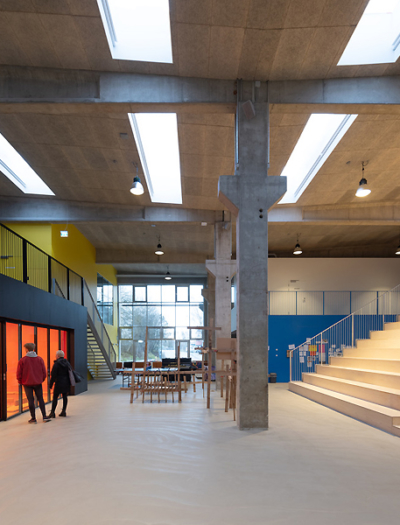 Roskilde Folk High School von COBE und MVRDV in Roskilde