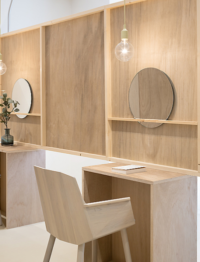 Wimpernstudio in Osaka von Sides Core