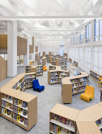 Bibliothek in Prag von Studio Perspektiv