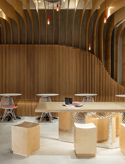 Restaurant in Moskau von Gretaproject