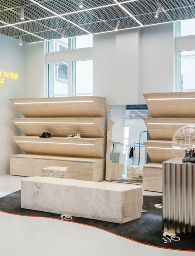 Off-White Flagship-Store in Paris von Ellen van Loon / OMA