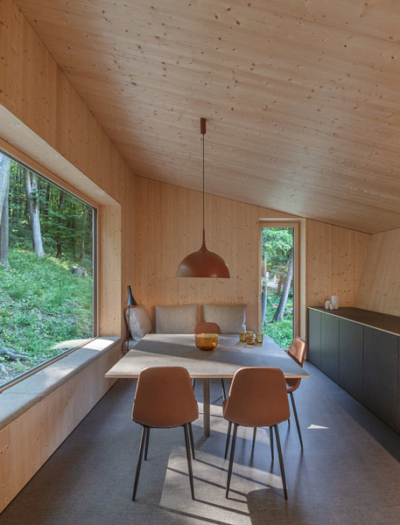 Cabin Moss in Ungarn von Béres Architects und Attila Hideg