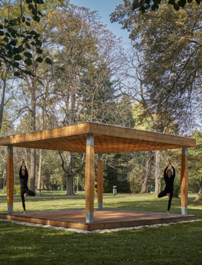 Yoga-Pavillon von Klar