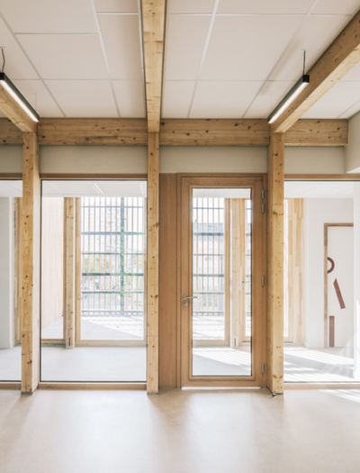 Simone de Beauvoir Schule bei Paris von Bond Society + Daudré-Vignier & Associés