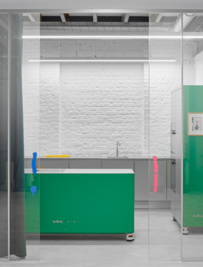 Büro- und Workshop-Fläche in Berlin von Kemmler Kemmler
