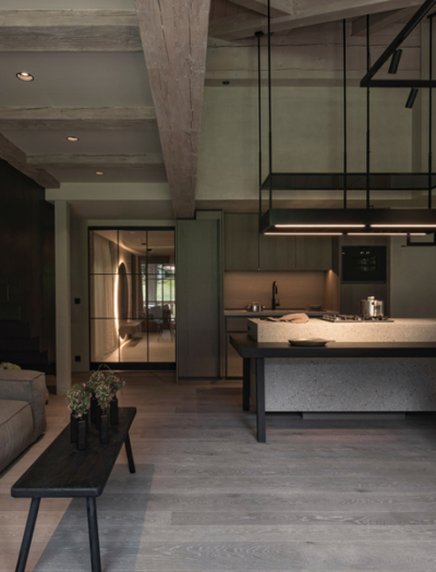 Apartment in Tirol von destilat Design Studio