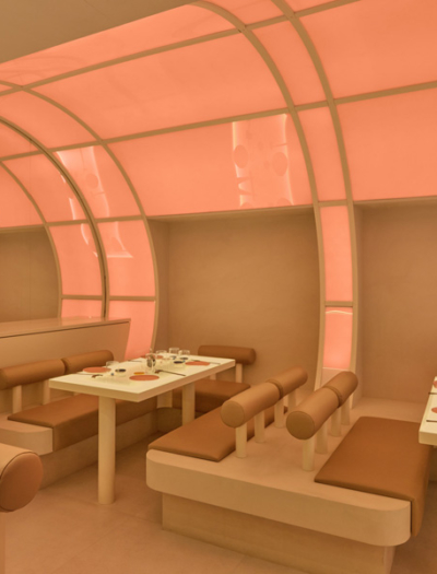 Restaurant in Mailand von Masquespacio