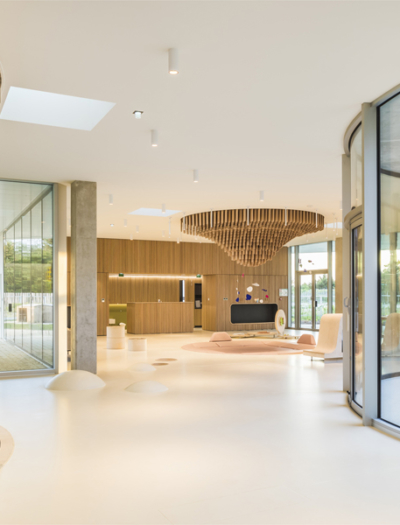 Kindertagesstätte in Tinqueux von Philippe Gibert Architecte