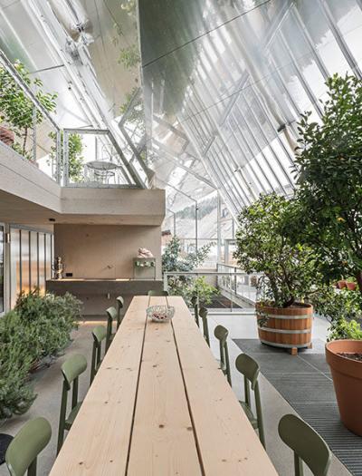 Restaurant-Erweiterung in der Obersteiermark von PPAG architects