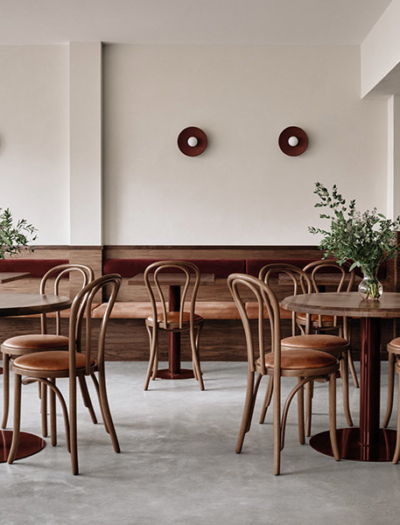 Restaurant in Montreal von Ivy Studio