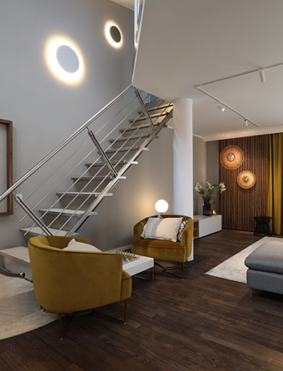 Penthouse in Wiesbaden von innenarchitektur im2