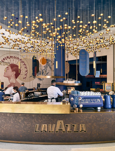 Lavazza Flagship-Store in London von CRA-Carlo Ratti Associati