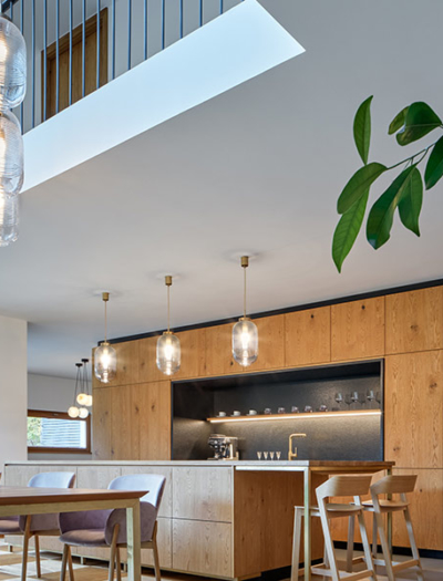 Wohnhaus in Klánovice von KURZ architects