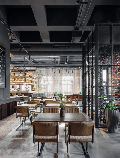 Restaurant in Bratislava von Beef Architekti