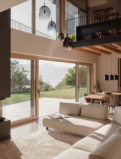 Wohnhaus in Sfruz von Andrea Dal Negro