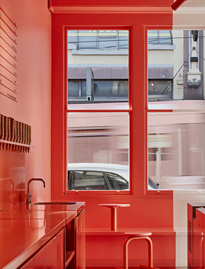 Ice Cream Shop in Melbourne von Architects EAT