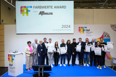 Die Preisträger stehen fest! – FAF FARBWERTE AWARD 2024 powered by AIT-Dialog