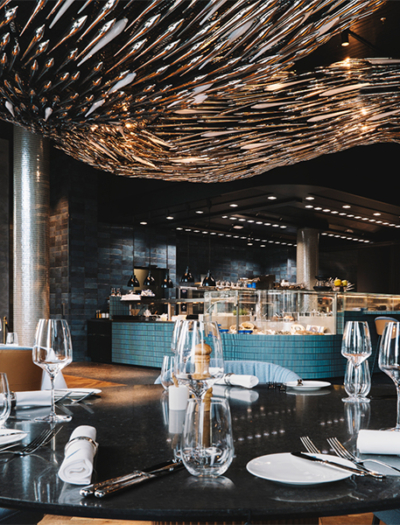 Restaurant in Hamburg von Geplan Design