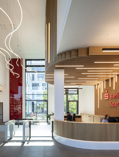 Sparkasse in Berlin von Tchoban Voss Architekten