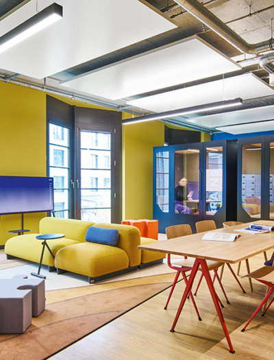 Pop-up-Zentrale in Berlin von blocher partners