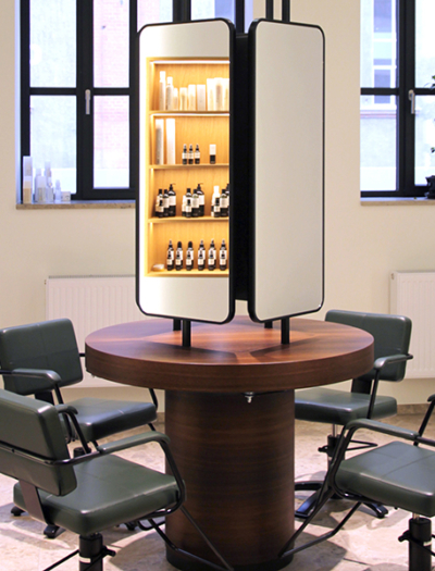 Friseursalon in Augsburg von Davide Conti Architektur