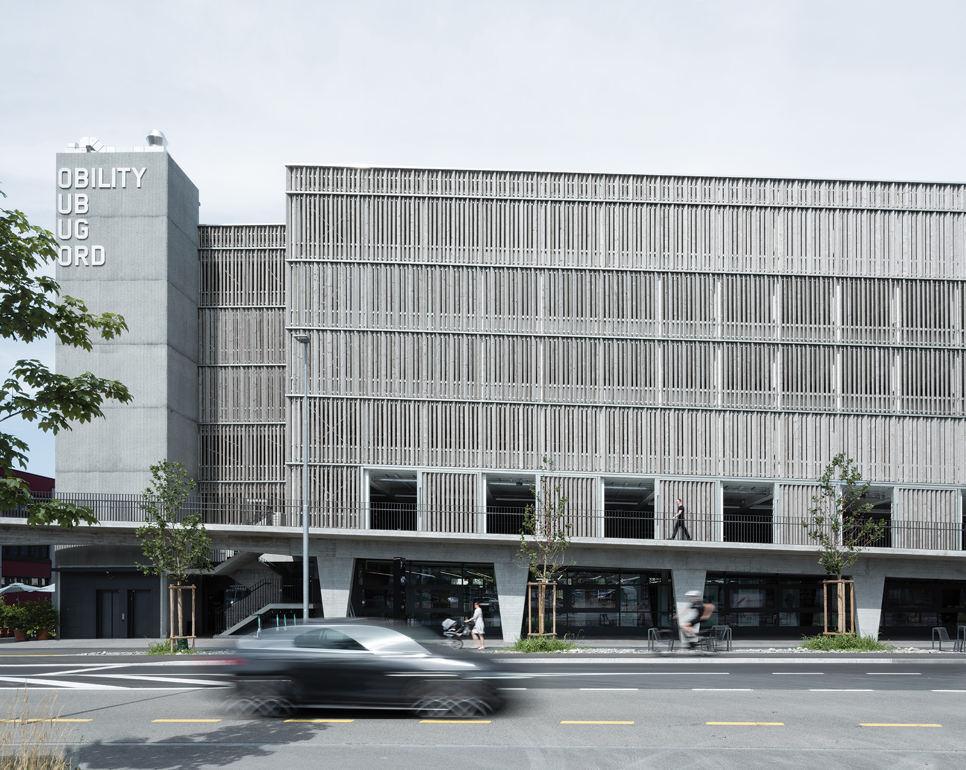 Mobility Hub Zug Nord (Picture: © Hosoya Schaefer Architects)