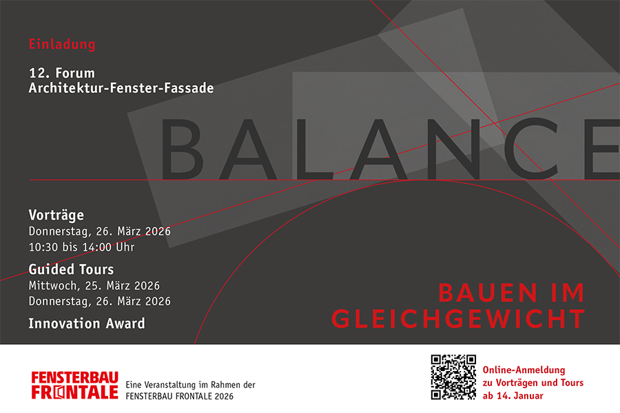 12. Forum Architektur-Fenster-Fassade