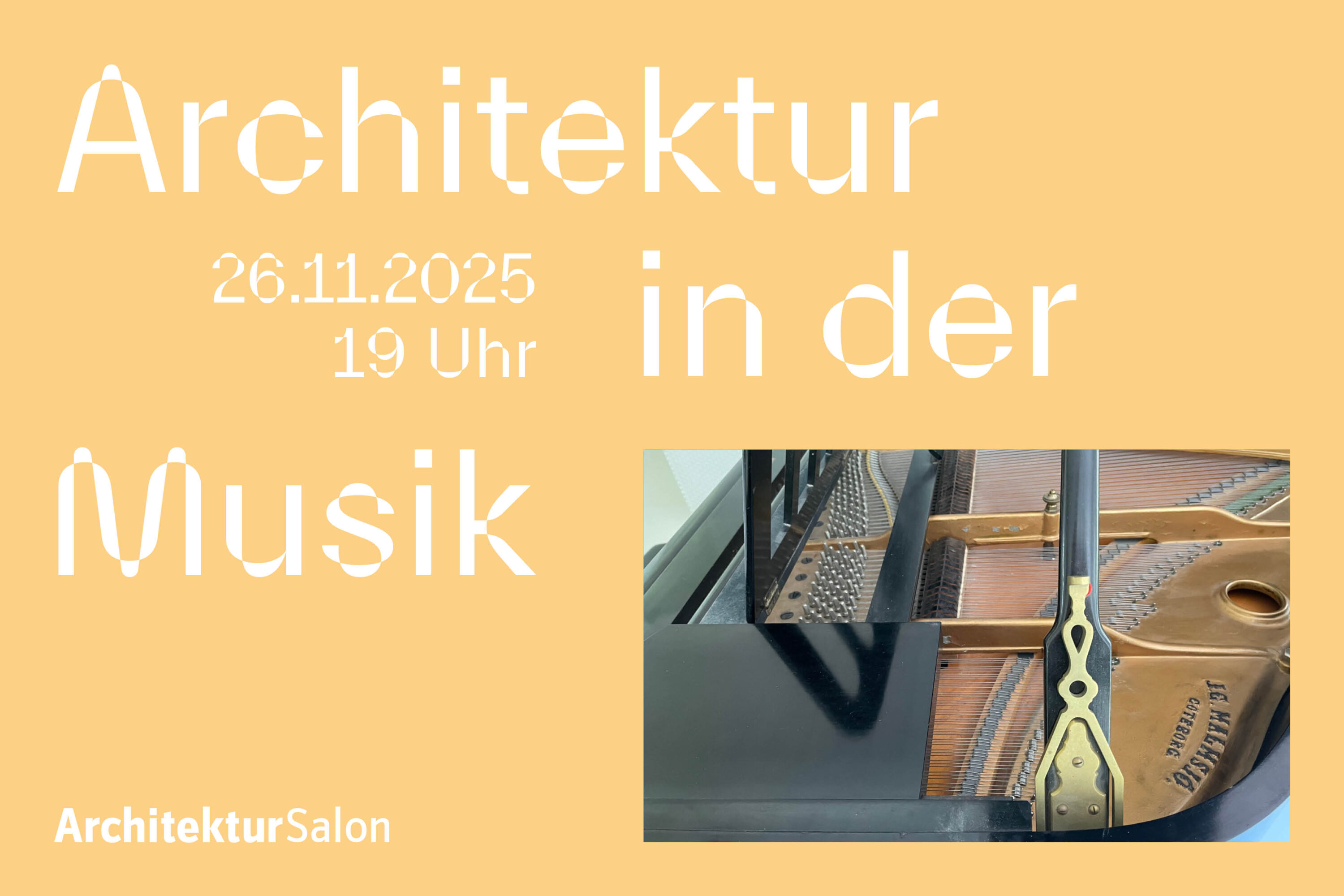 23. SalonKonzert “Architektur in der Musik”