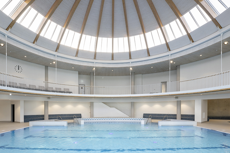 Wunnebad in Winnenden von Behnisch Architekten