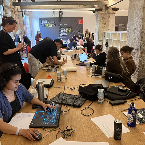 Die Insel Certosa im venezianischen Archipel war Thema des experimentellen Workshops, der von Susanne Brorson geleitet wurde.