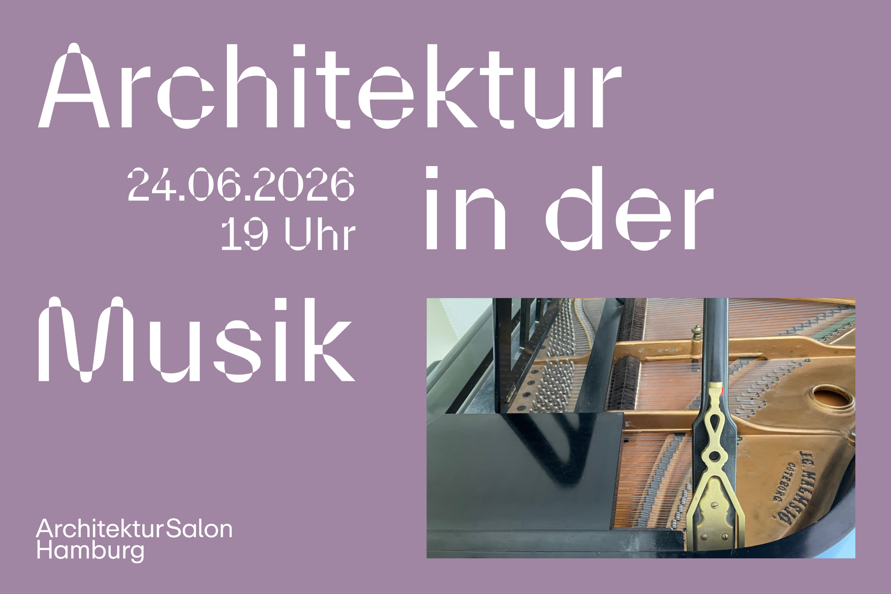 29. SalonKonzert “Architektur in der Musik”